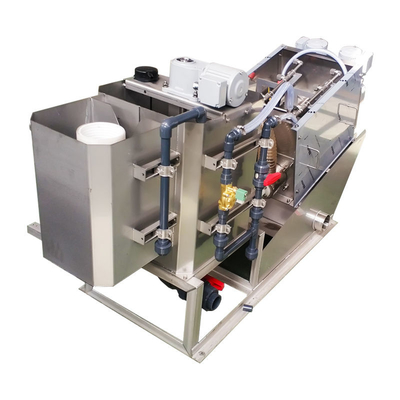 Machine de déshydratation de presse à vis de presse de déshydratation de boue pour l'usine de traitement des eaux usées