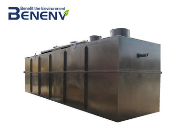 Réservoir durable de traitement des eaux usées de réservoir de traitement des eaux résiduaires d'acier inoxydable