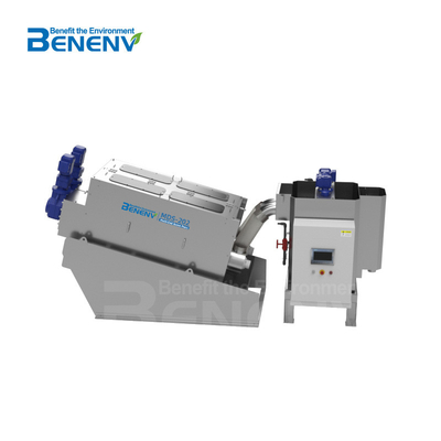 acheter Machine de traitement des eaux usées sans obstruction à vis à disques multiples presse à vis à faible coût machine à boues online manufacture