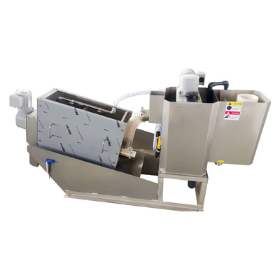 Machine de asséchage de presse à vis de boue pour le traitement des eaux résiduaires industriel