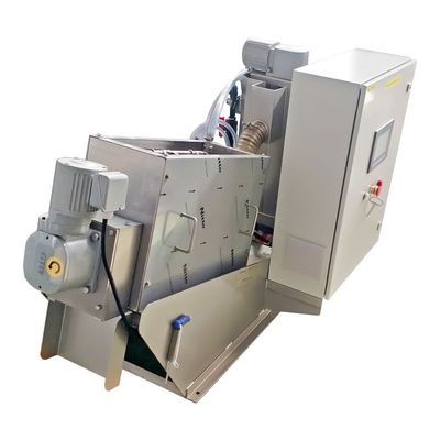 Séparateur multi de asséchage mobile de presse à vis de disque de machine pour des eaux usées d'huile