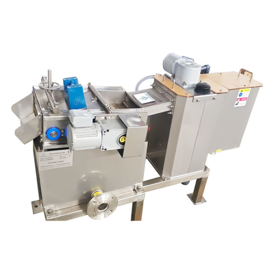 Presse à vis de déshydratation des déchets huileux déshydrater la machine de déshydratation des boues filtre de presse de la machine de déshydratation des boues