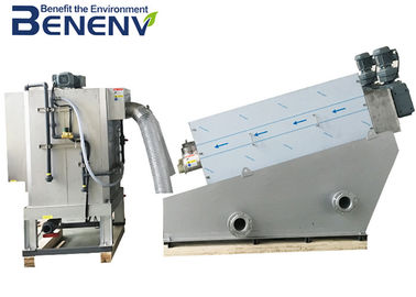Machine de asséchage de traitement des eaux résiduaires de bouse de vache d'équipement de boue industrielle