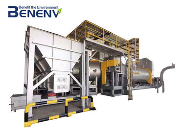 Machine de dessiccateur de boue de rendement élevé écologique avec la double palette d'axe