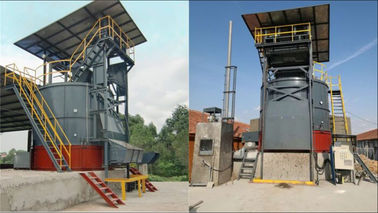 Déchets organiques d'efficacité compostant le bioréacteur fermé de compost de machine