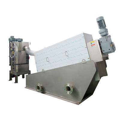 Machine de asséchage de traitement des eaux résiduaires de bouse de vache d'équipement de boue industrielle