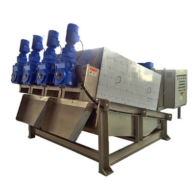 Machine de asséchage automatique de presse à vis de machine domestique de traitement des eaux résiduaires