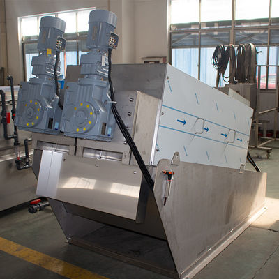 Machine de asséchage de disque de fabrication du papier à vis de boue multi automatique de presse