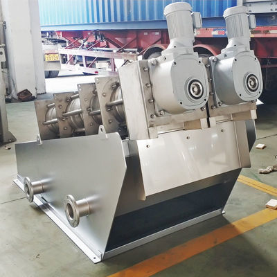 presse rotatoire de disque multi de traitement des eaux résiduaires 0.8ton/H asséchant