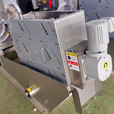 Asséchage automatique de vis de boue d'installation industrielle de traitement pour municipal