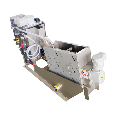 Déshydrateur de asséchage de boue d'eaux usées de machine de boue complètement automatique