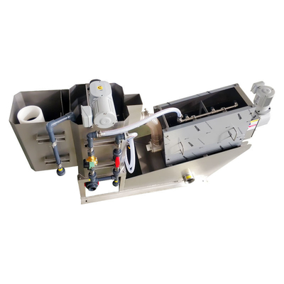 Machine de asséchage de traitement des eaux résiduaires de filtre-presse de boue mobile